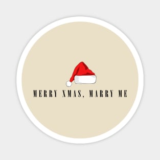 Merry XMAS, Merry Me! Magnet